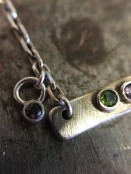Custom Birthstone Bar Necklace