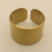 Custom Stamped Brass Rings
