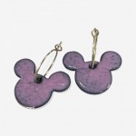 Enameled Mickey Earrings Enameled Mickey Earrings