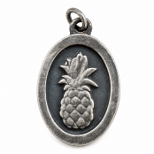 Hand Cast Sterling Silver Oval Frame Charm (custom available) Hand Cast Sterling Silver Oval Frame Charm (custom available)
