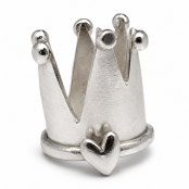 Hand Cast Sterling Silver Chunky Heart Ring Hand Cast Sterling Silver Chunky Heart Ring