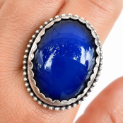 Sterling Silver Color Changing Mood Ring Sterling Silver Color Changing Mood Ring