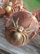 Copper Spider Bracelet