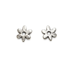 Hand Cast Daisy Earring Studs Hand Cast Daisy Earring Studs