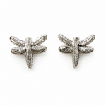 Hand Cast Dragonfly Earring Studs Hand Cast Dragonfly Earring Studs