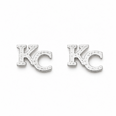 KC Stud Earrings – Hand Cast 925 Sterling Silver KC Stud Earrings – Hand Cast 925 Sterling Silver