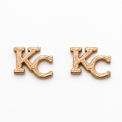 KC Stud Earrings – Hand Cast 925 Sterling Silver