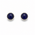 Lapis Lazuli Sterling Silver Stud Earrings