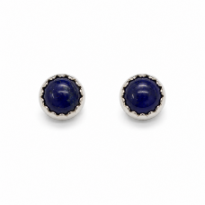 Lapis Lazuli Sterling Silver Stud Earrings Lapis Lazuli Sterling Silver Stud Earrings