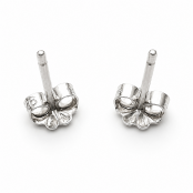 Hand Cast Smiley Earring Studs Hand Cast Smiley Earring Studs