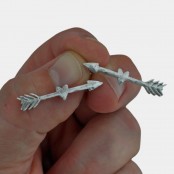 Hand Cast Arrow Earring Climbers Hand Cast Arrow Earring Climbers